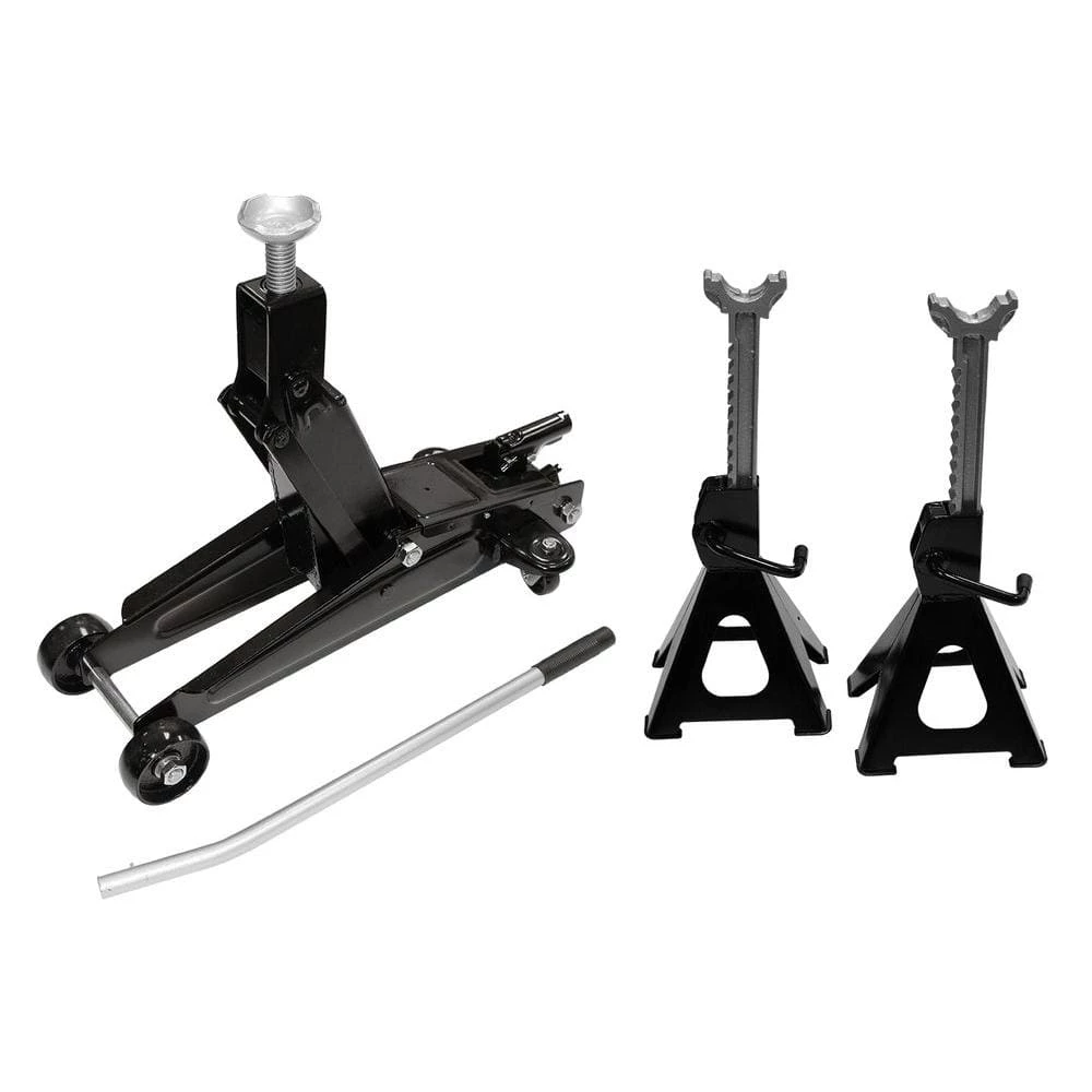 Husky 3-Ton Light Duty Truck Jack and Jack Stand Pair 5 Husky 3-Ton Light Duty Truck Jack and Jack Stand Pair - Image 3