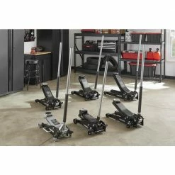 Husky 3-1/2-Ton Low Profile Floor Jack with Quick Lift -ToolHub Shop husky floor jacks hd4795 dip 76 1000