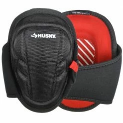 Husky Fabric Cap Gel/Foam Non-Marring Knee Pads -ToolHub Shop husky flooring knee pads 1h 22382 06 77 1000