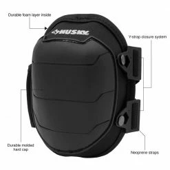 Husky Foam Hard Cap Work Knee Pad (2-Pair) -ToolHub Shop husky flooring knee pads hd00114 2pk 40 1000