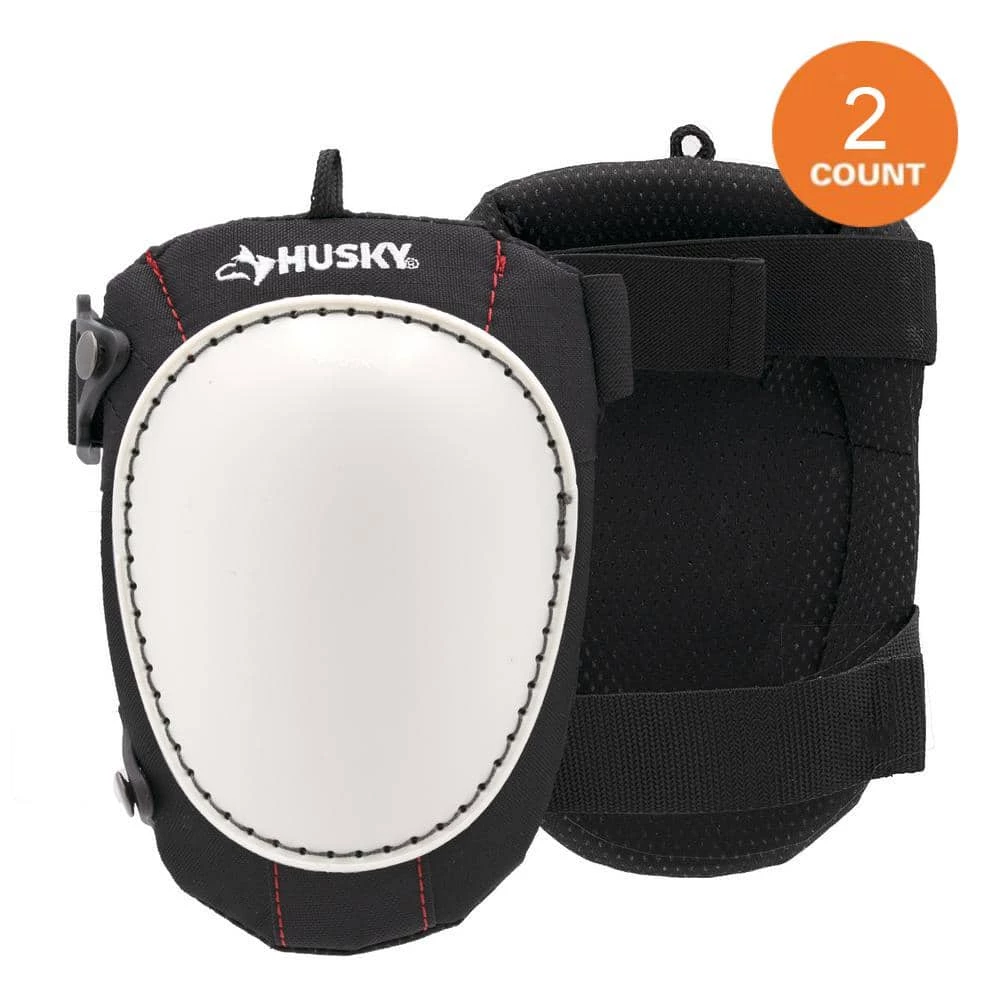 Husky Hard Cap Work Knee Pad (2-Pair) 3 Husky Hard Cap Work Knee Pad (2-Pair)