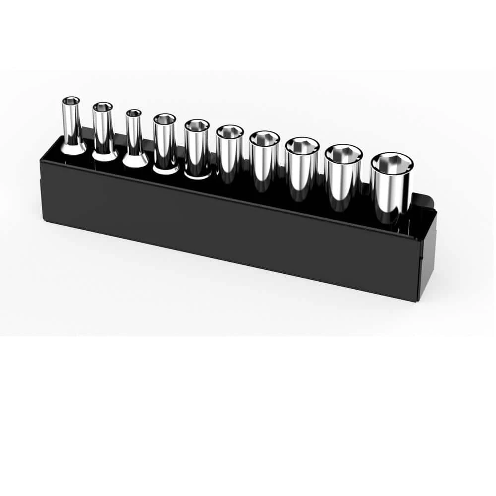 Husky 6.8 in. W Magnetic 1/4 in. Drive Deep Socket Tray 4 Husky 6.8 in. W Magnetic 1/4 in. Drive Deep Socket Tray - Image 2