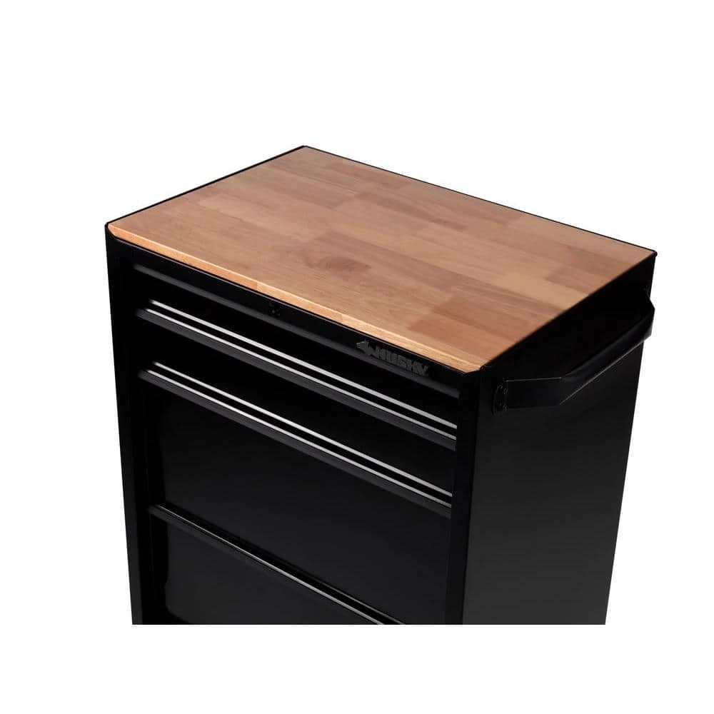 Husky 26 in. Hardwood Tool Cabinet Top for Rolling Cabinet 4 Husky 26 in. Hardwood Tool Cabinet Top for Rolling Cabinet - Image 2