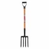 Husky 28 in. Short Wood Handle 4-Tine Spading Fork with D -Grip 2 Husky 28 in. Short Wood Handle 4-Tine Spading Fork with D -Grip -ToolHub Shop husky garden forks 618034 64 1000