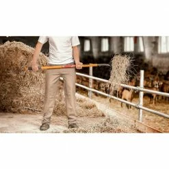 Husky 47 in. Wood Handle 10-Tines Welded Bedding Garden Fork 10 Husky 47 in. Wood Handle 10-Tines Welded Bedding Garden Fork -ToolHub Shop husky garden forks 77144 950 1f 1000