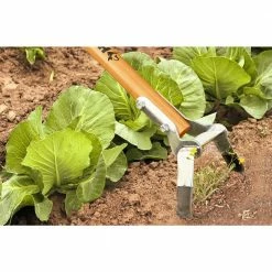 Husky 54 in. L Wood Handle Action Hoe with Grip -ToolHub Shop husky garden hoes 77156 949 1f 1000