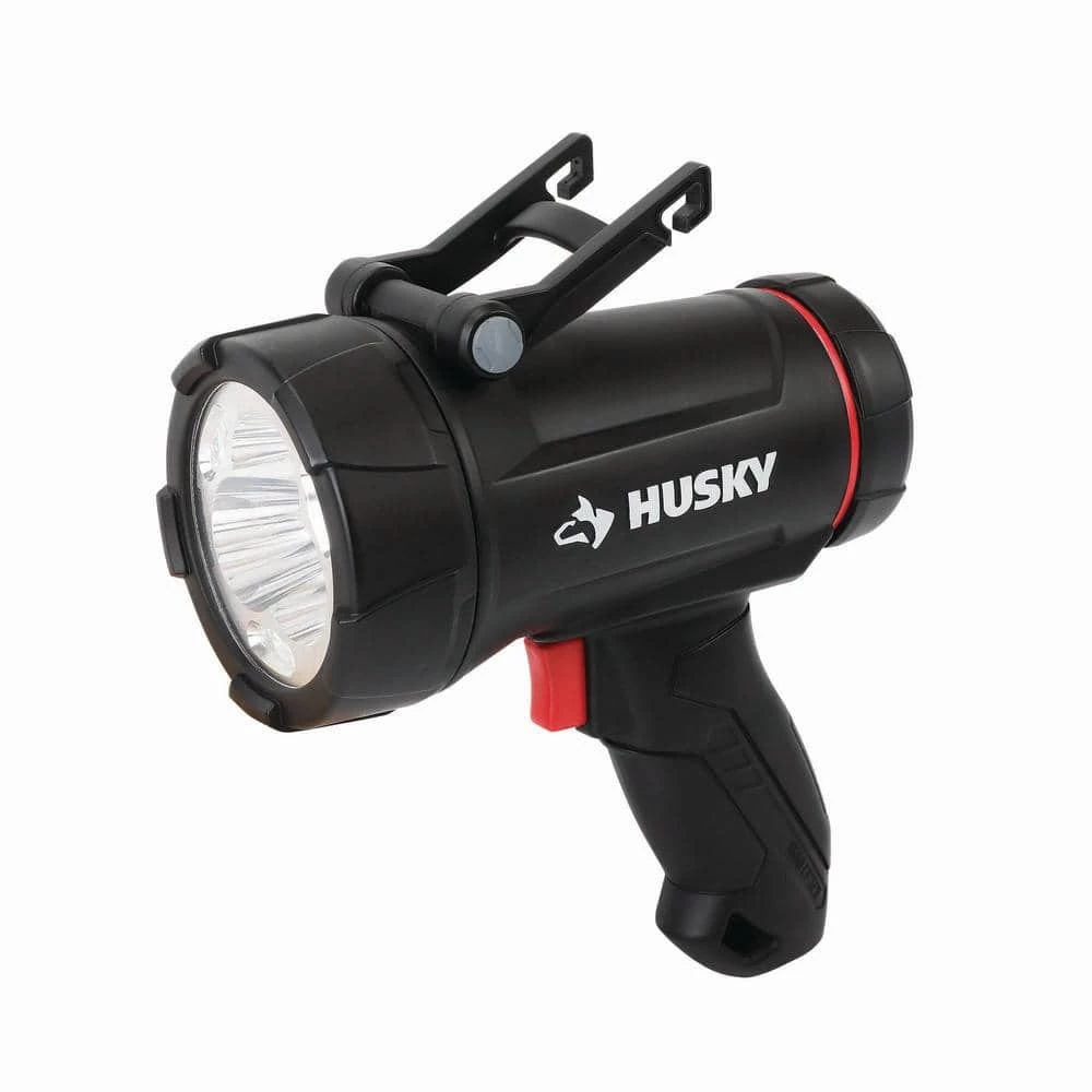 Husky 1500 Lumens Dual Power Rechargeable Handheld Spotlight 3 Husky 1500 Lumens Dual Power Rechargeable Handheld Spotlight