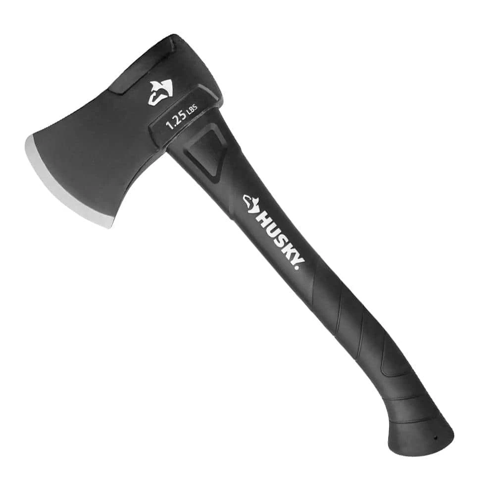 Husky 1-1/4 lbs. 14 in. FGL Handle Camp Axe 3 Husky 1-1/4 lbs. 14 in. FGL Handle Camp Axe