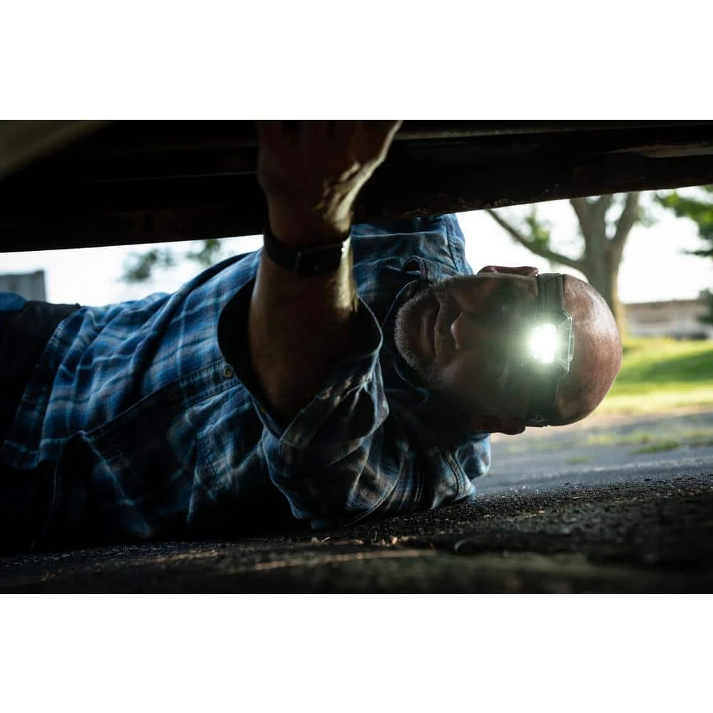 Husky 650 Lumens Dual-Power Broad Range LED Headlamp 9 Modes with USB Port and Rechargeable Battery 4 Husky 650 Lumens Dual-Power Broad Range LED Headlamp 9 Modes with USB Port and Rechargeable Battery - Image 2