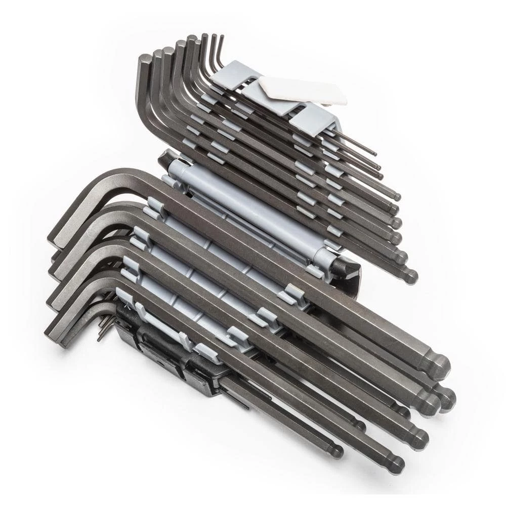 Husky SAE/Metric Ball End Hex Key Set (26-Piece) 5 Husky SAE/Metric Ball End Hex Key Set (26-Piece) - Image 3