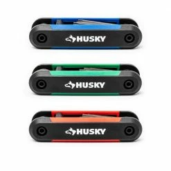 Husky SAE/Metric Folding Hex Key Set With Bonus Torx Set (3-Piece) -ToolHub Shop husky hex key sets hfhk3pcset c3 1000