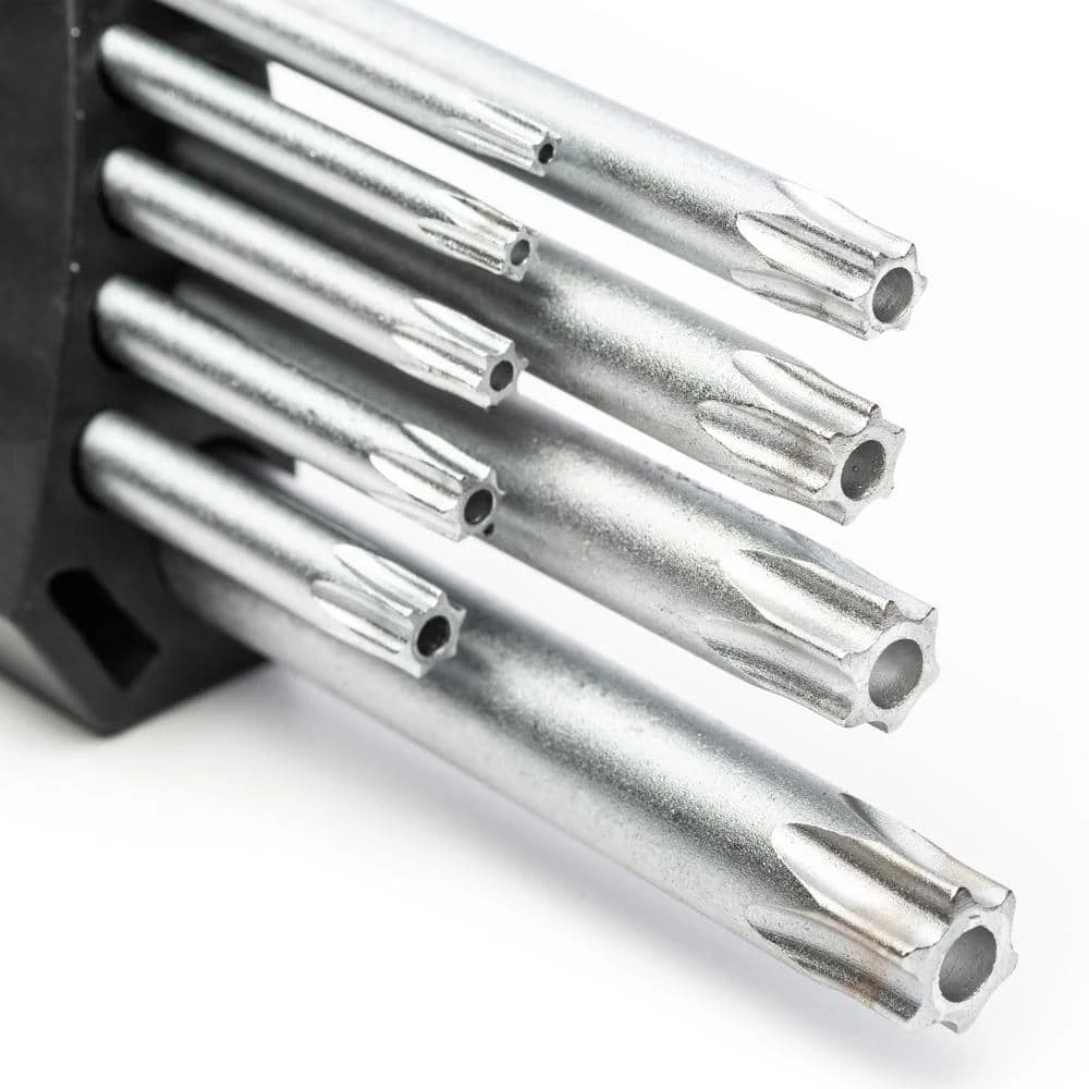 Husky Long Arm Tamperproof Torx Magnetic Key Set (9-Piece) 5 Husky Long Arm Tamperproof Torx Magnetic Key Set (9-Piece) - Image 3