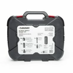 Husky 1/2 in. Drive SAE/Metric Impact Socket Set (64-Piece) -ToolHub Shop husky impact socket sets h64imps 4f 1000