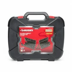 Husky 1/2 in. Drive SAE/Metric Impact Socket Set (64-Piece) -ToolHub Shop husky impact socket sets h64imps c3 1000