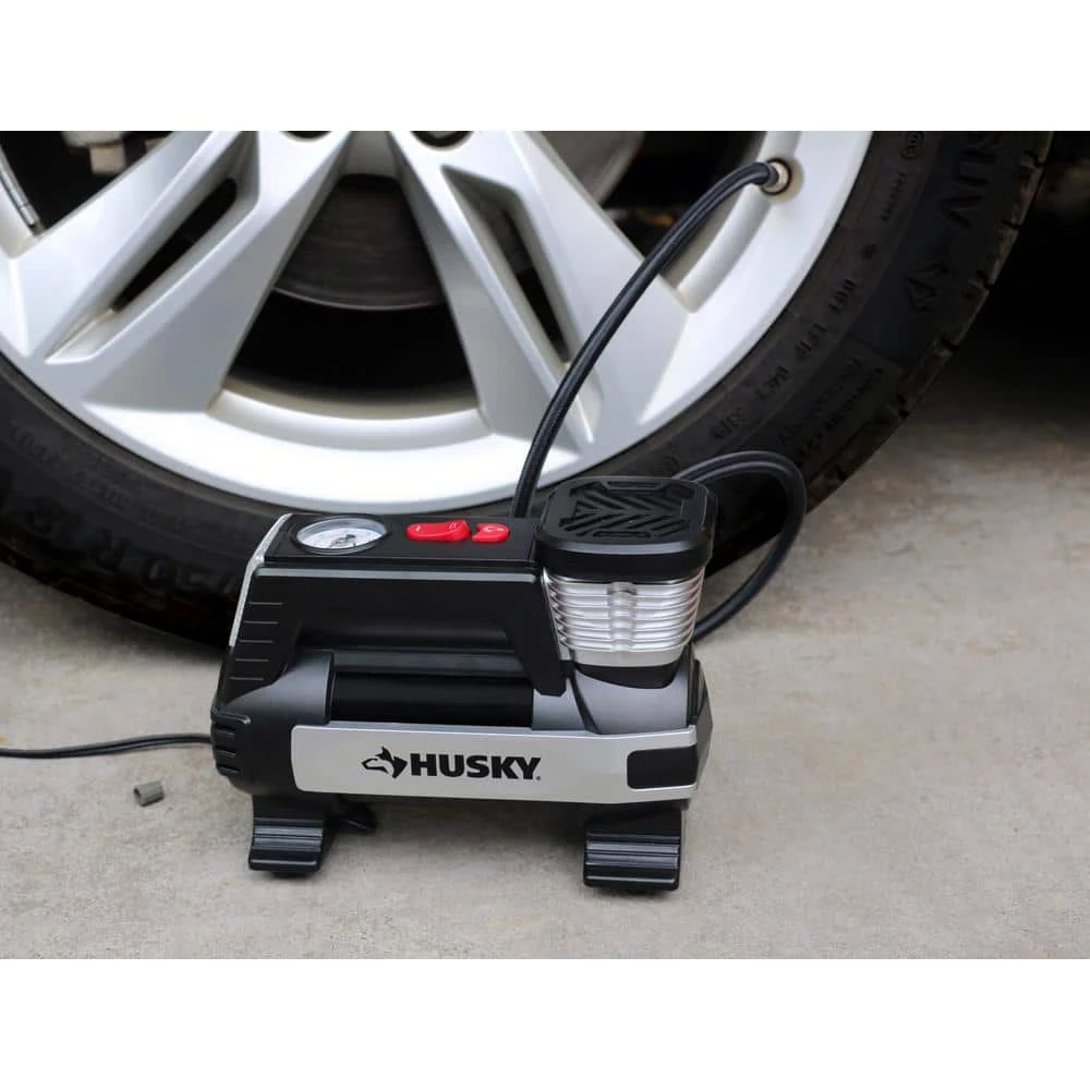 Husky 12-Volt Wired Inflator 5 Husky 12-Volt Wired Inflator - Image 3