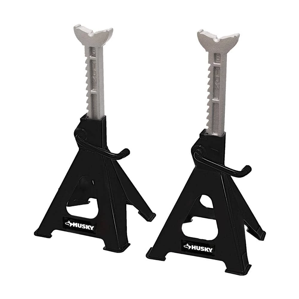 Husky 6-Ton Extended Reach Heavy-Duty Steel Jack Stands 8 Husky 6-Ton Extended Reach Heavy-Duty Steel Jack Stands - Image 6