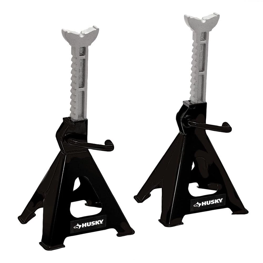 Husky 6-Ton Extended Reach Heavy-Duty Steel Jack Stands 7 Husky 6-Ton Extended Reach Heavy-Duty Steel Jack Stands - Image 5