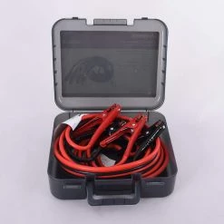 Husky 20 ft. 4-Gauge Booster Cables -ToolHub Shop husky jumper cables 0160420 ul1 77 1000 1