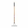 Husky 54 in. L Wood Handle Thatch Rake With Grip