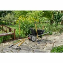 Husky 57 in. Wood Handle 16-Tine Bow Rake 13 Husky 57 in. Wood Handle 16-Tine Bow Rake -ToolHub Shop husky landscaping rakes 77105 942 fa 1000