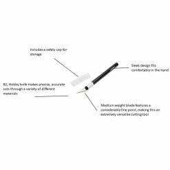 Husky #2 Hobby Knife -ToolHub Shop husky paint scrapers 18pt0609 4f 1000