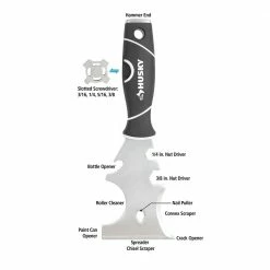 Husky 15-in-1 Painter's Tool 15 Husky 15-in-1 Painter's Tool -ToolHub Shop husky paint scrapers 18pt0846 c3 1000
