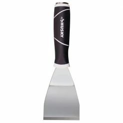 Husky 3 in. Stainless Steel Bent Paint Scraper Extendable