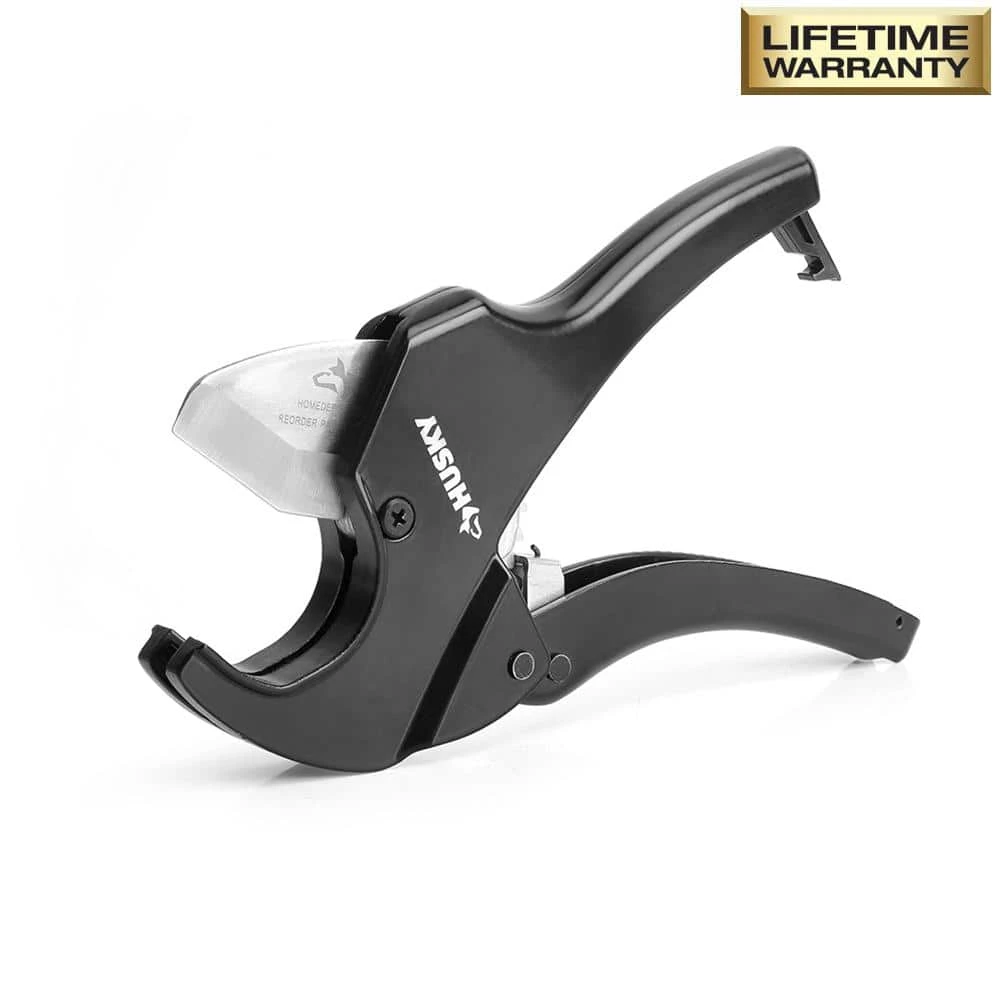 Husky 1-1/4 in. Ratcheting PVC Cutter 10 Husky 1-1/4 in. Ratcheting PVC Cutter - Image 8