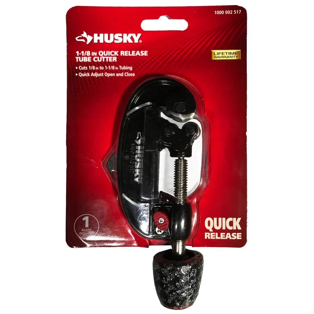 Husky 1-1/8 in. Quick-Release Tube Cutter 13 Husky 1-1/8 in. Quick-Release Tube Cutter - Image 11