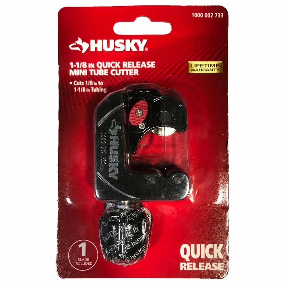 Husky 1-1/8 in. Quick-Release Mini Tube Cutter 12 Husky 1-1/8 in. Quick-Release Mini Tube Cutter - Image 10