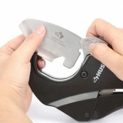 Husky 2 in. Ratcheting PVC Cutter (2-Pack) -ToolHub Shop husky pipe cutters 90122 44 1000