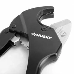 Husky 2 in. Ratcheting PVC Cutter (2-Pack) -ToolHub Shop husky pipe cutters 90122 fa 1000