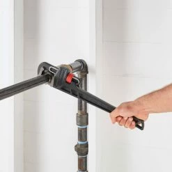 Husky 18 in. Heavy-Duty Cast Iron Pipe Wrench with 2 in. Jaw Capacity -ToolHub Shop husky pipe wrenches wg 40 18 76 1000