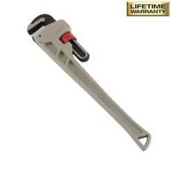 Husky 18 in. Aluminum Pipe Wrench with 2 in. Jaw Capacity -ToolHub Shop husky pipe wrenches wg 40a 18al c3 1000