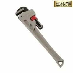 Husky 24 in. Aluminum Pipe Wrench with 2-1/2 in. Jaw Capacity 15 Husky 24 in. Aluminum Pipe Wrench with 2-1/2 in. Jaw Capacity -ToolHub Shop husky pipe wrenches wg 40a 24al 4f 1000