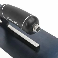 Husky 16 in. x 4-1/2 in. Pro Blue Steel Pool Trowel -ToolHub Shop husky pool trowels 57513 44 1000
