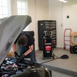 Husky 20 Gal. 200 PSI Oil Free Portable Vertical Electric Air Compressor 31 Husky 20 Gal. 200 PSI Oil Free Portable Vertical Electric Air Compressor -ToolHub Shop husky portable air compressors c202h 31 1000