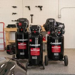 Husky 20 Gal. 200 PSI Oil Free Portable Vertical Electric Air Compressor 28 Husky 20 Gal. 200 PSI Oil Free Portable Vertical Electric Air Compressor -ToolHub Shop husky portable air compressors c202h fa 1000
