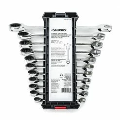 Husky Ratcheting Metric Combination Wrench Set (11-Piece) 10 Husky Ratcheting Metric Combination Wrench Set (11-Piece) -ToolHub Shop husky ratcheting wrenches hrw11pcmm 02 1f 1000