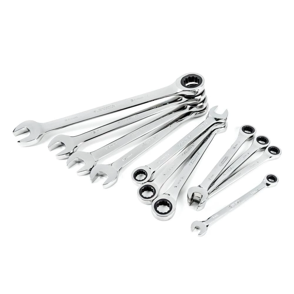 Husky Ratcheting Metric Combination Wrench Set (11-Piece) 3 Husky Ratcheting Metric Combination Wrench Set (11-Piece)