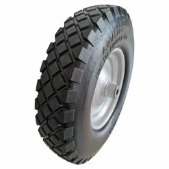 Husky 15.5 in. Flat Free Wheelbarrow Tire