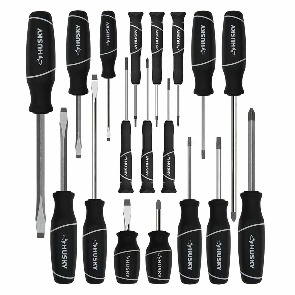 Husky Magnetic Screwdriver Set 18-Piece 4 Husky Magnetic Screwdriver Set 18-Piece - Image 2