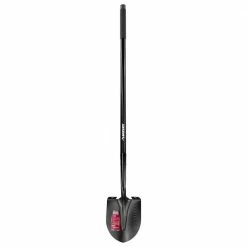Husky 47 in. L Fiberglass Handle Carbon Steel Digging Shovel with Grip