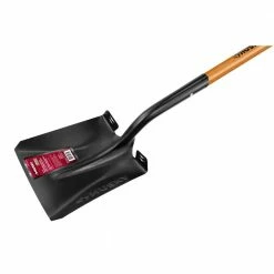 Husky 5-Piece 47 in. L Wood Handle Carbon Steel Transfer Shovel with Grip Garden Tool Set -ToolHub Shop husky shovels 78115 942 1f 1000
