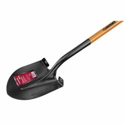 Husky 5-Piece 47 in. L Wood Handle Carbon Steel Digging Shovel with Grip Garden Tool Set -ToolHub Shop husky shovels 78115 944 1f 1000