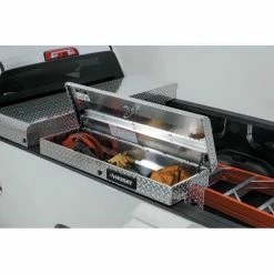 Husky 46.8 in. Aluminum Lo-Side Side Mount Truck Tool Box -ToolHub Shop husky side truck tool boxes 102300 9 01 44 1000