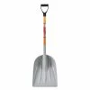 Husky 31 in. D-Grip Short Wood Handle Poly Scoop Shovel -ToolHub Shop husky snow shovels 618023 64 1000