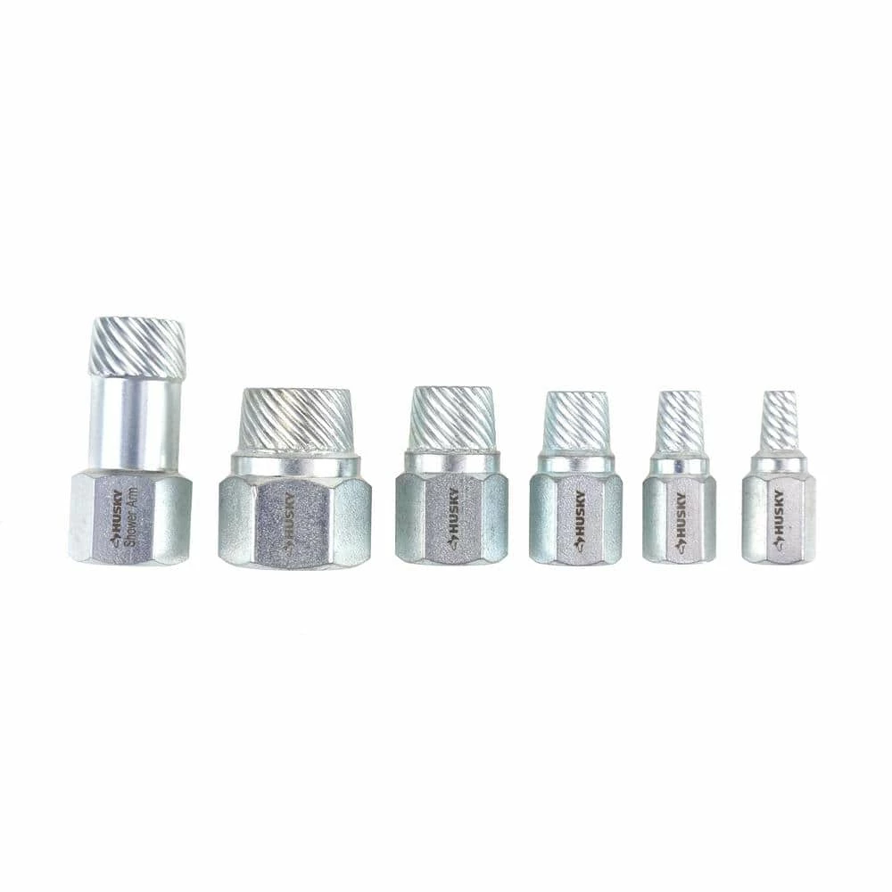Husky Pipe Nipple Extractor Set (6-Piece) 6 Husky Pipe Nipple Extractor Set (6-Piece) - Image 4