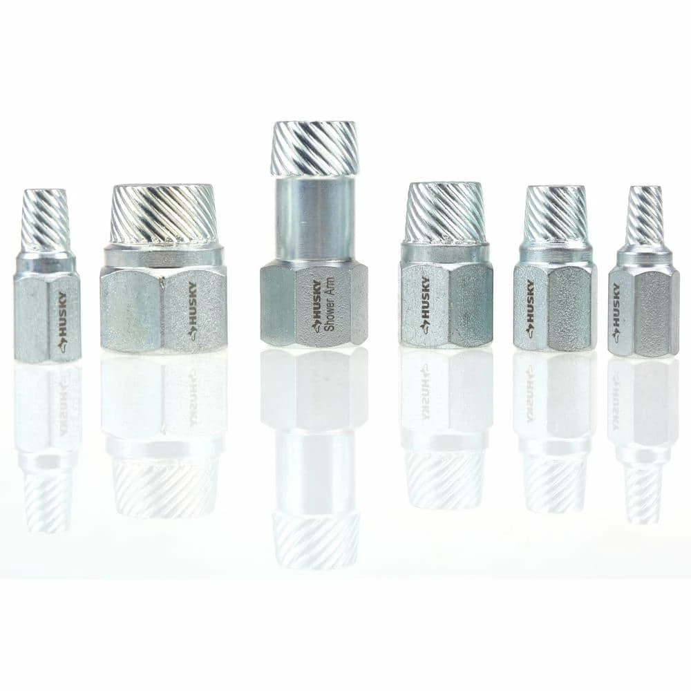 Husky Pipe Nipple Extractor Set (6-Piece) 5 Husky Pipe Nipple Extractor Set (6-Piece) - Image 3