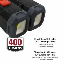 Husky 400 Lumens Rechargeable Flex Work Light -ToolHub Shop husky standing work lights fl400hd 1f 1000